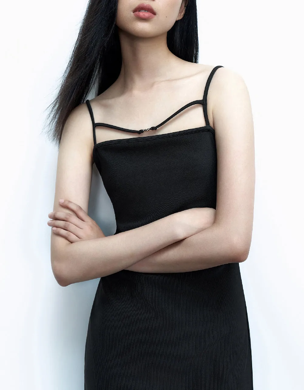 Ruched Cami A-Line Dress sold by Urban Revivo product image thumbnail 5