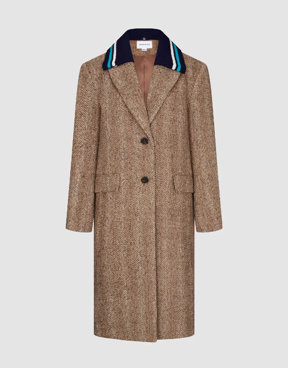 Longline Woolen Coat sold by Urban Revivo product image thumbnail 2