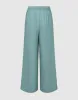 Drawstring Waist Wide-Leg Pants sold by Urban Revivo