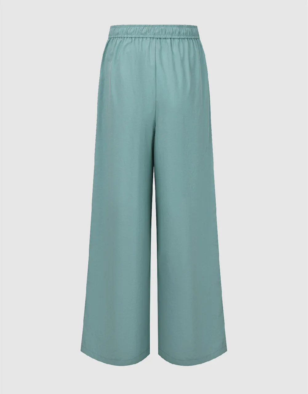 Drawstring Waist Wide-Leg Pants sold by Urban Revivo product image thumbnail 3