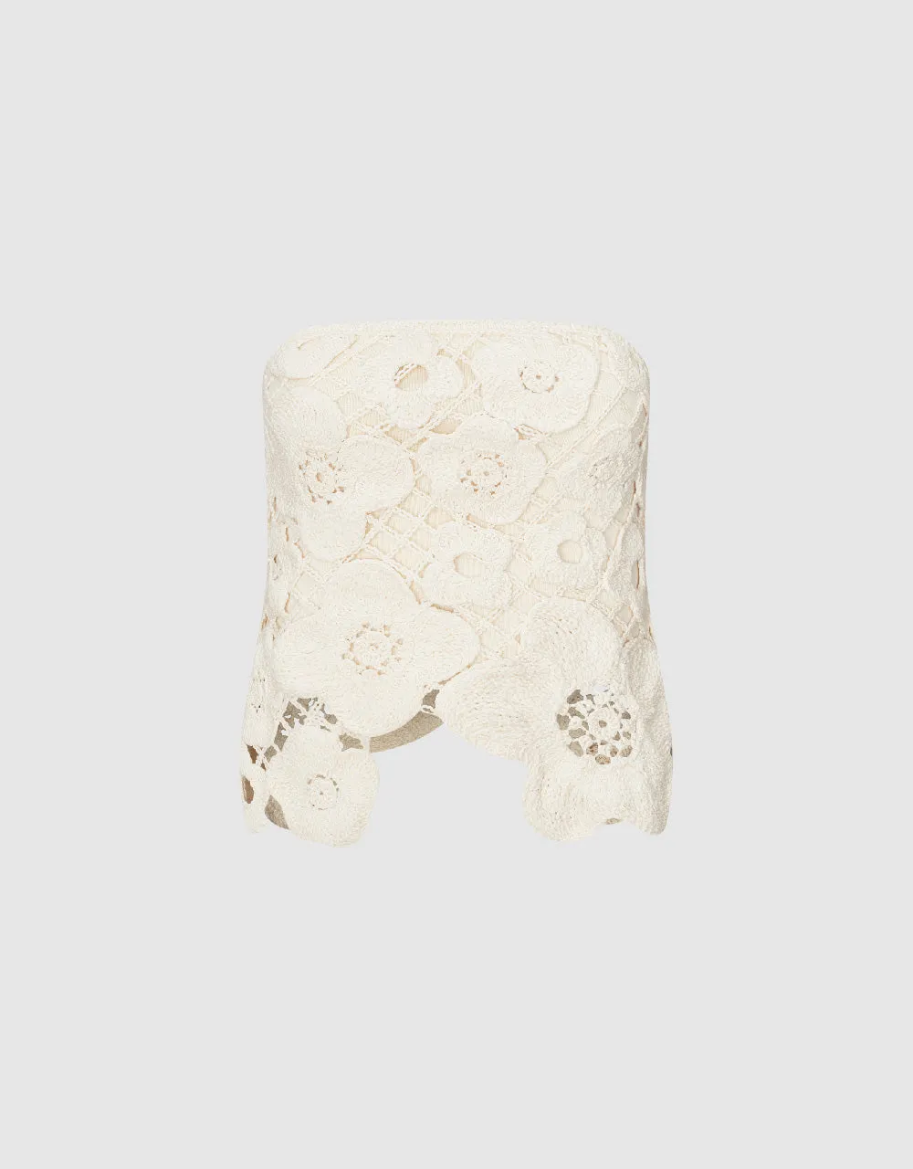 Crochet Knitted Tube Top sold by Urban Revivo product image thumbnail 2