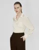 Surplice Front V-Neck Overhead Shirt sold by Urban Revivo