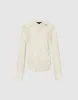 Surplice Front V-Neck Overhead Shirt sold by Urban Revivo