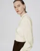Surplice Front V-Neck Overhead Shirt sold by Urban Revivo