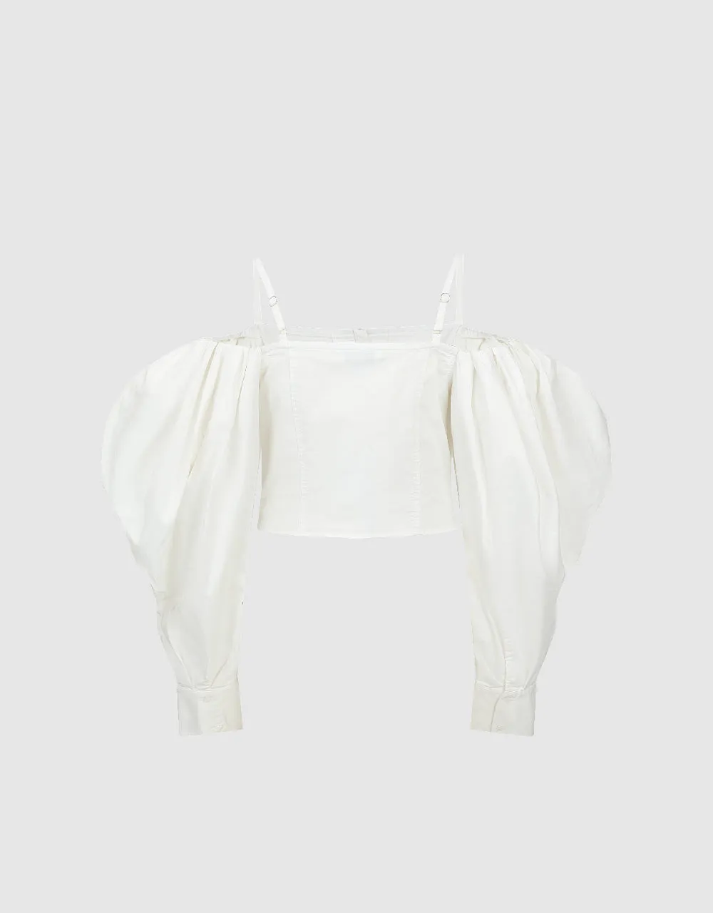 Zipper Front Off-Should Shirt sold by Urban Revivo product image thumbnail 5