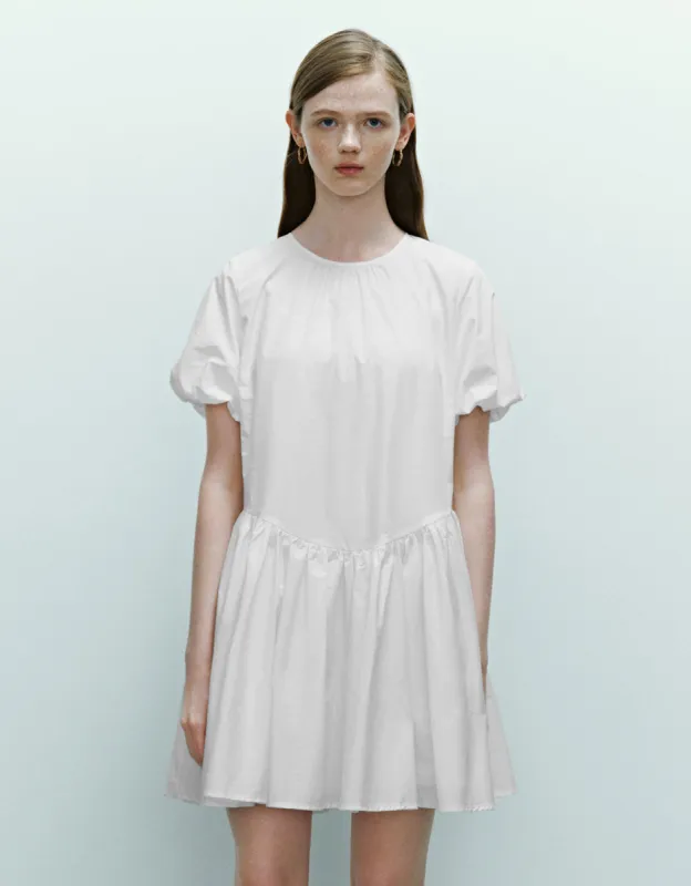 Crew Neck A-Line Dress made by Urban Revivo