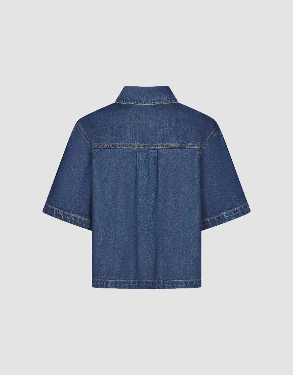 Skinny Denim Shirt sold by Urban Revivo product image thumbnail 5
