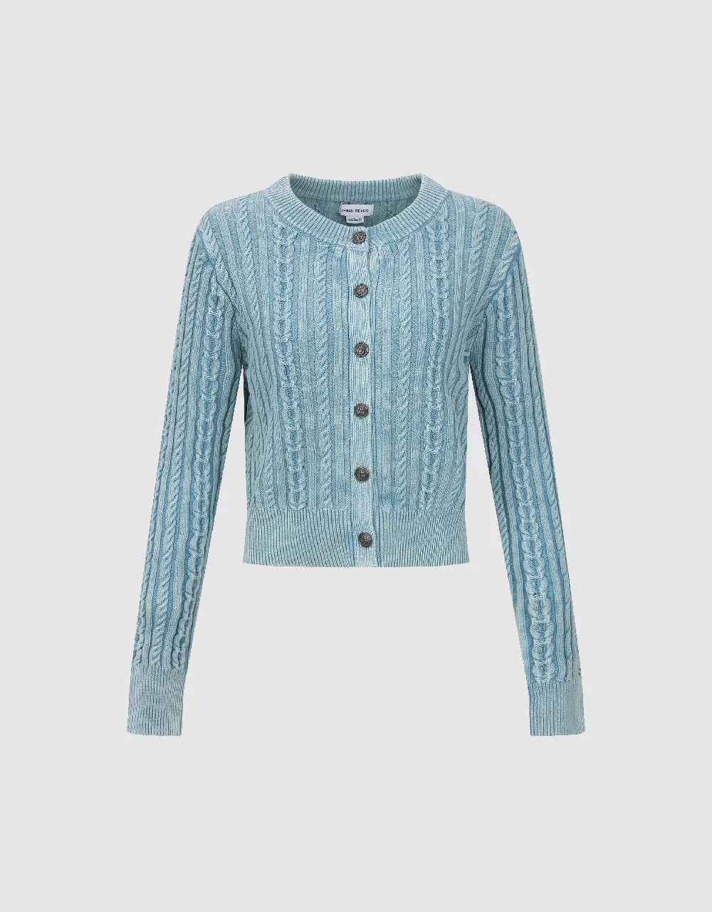 Crew Neck Knitted Cardigan sold by Urban Revivo product image thumbnail 2