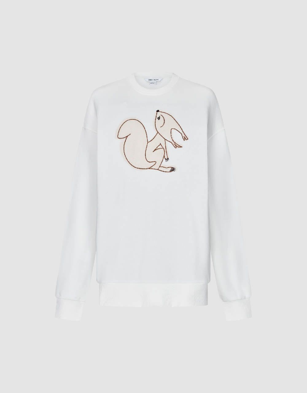 Animal Printed Crew Neck Loose Sweatshirt sold by Urban Revivo product image thumbnail 2