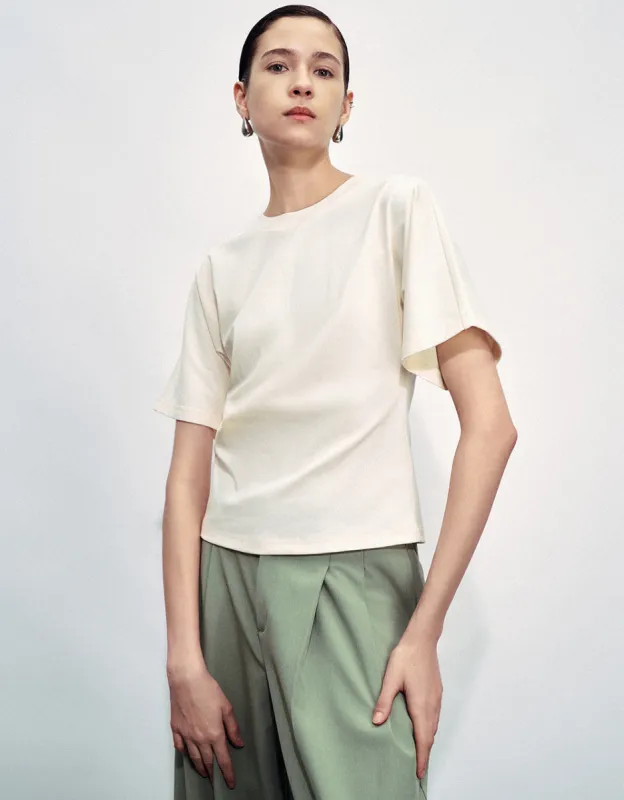 Crew Neck Skinny T-Shirt sold by Urban Revivo