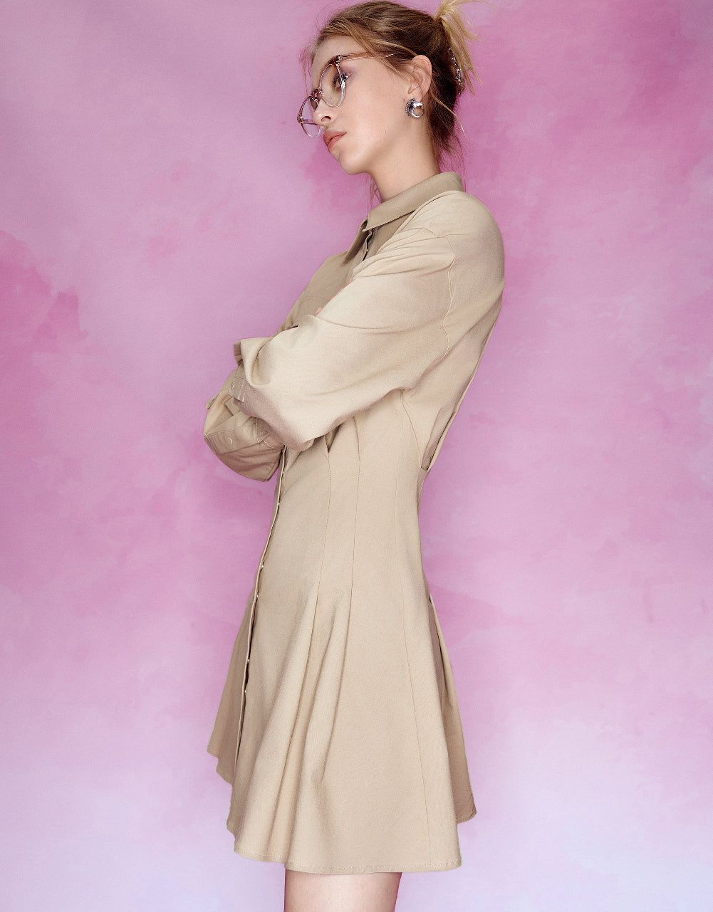 Skater Shirt Dress sold by Urban Revivo product image thumbnail 3