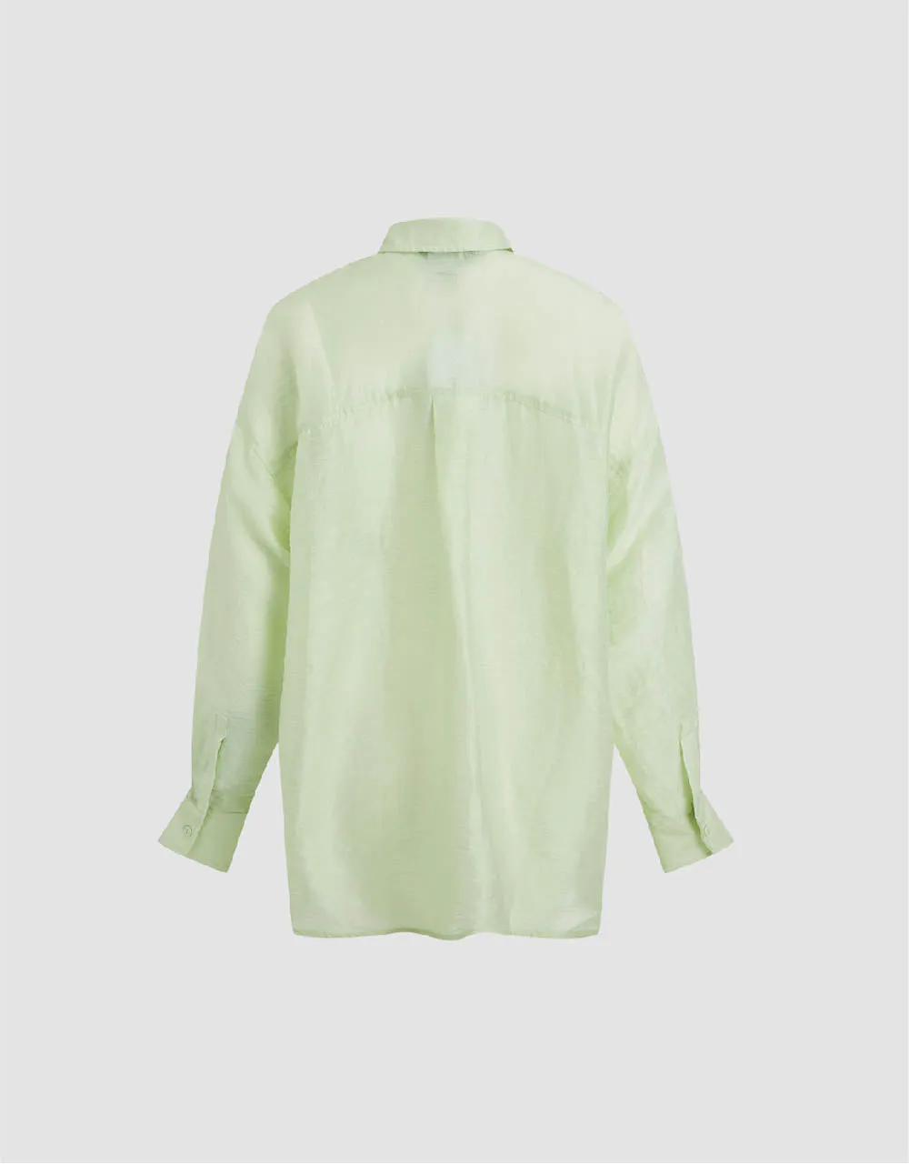 Button Up Straight Shirt sold by Urban Revivo product image thumbnail 5