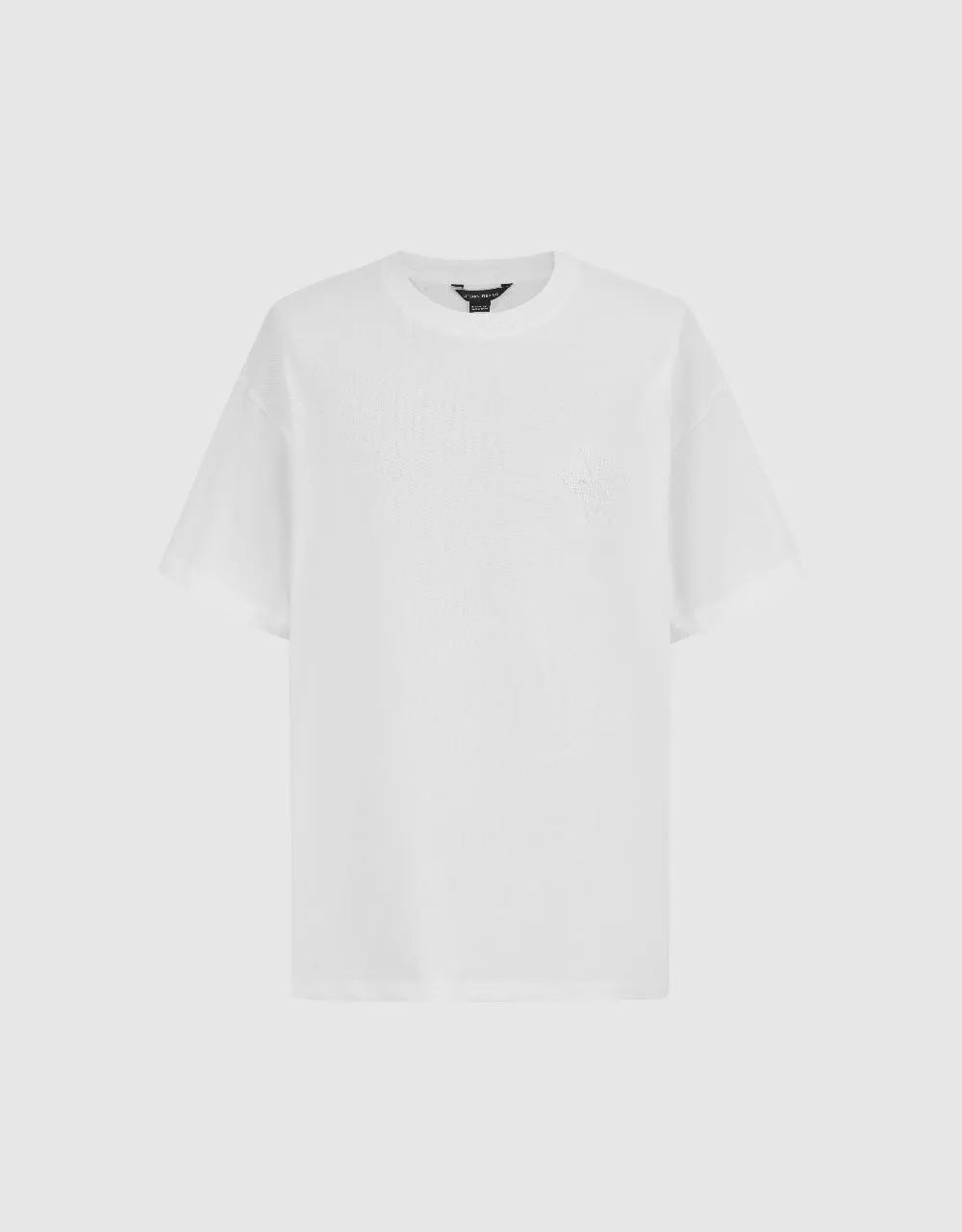 Crew Neck Loose A-Line T-Shirt sold by Urban Revivo product image thumbnail 4