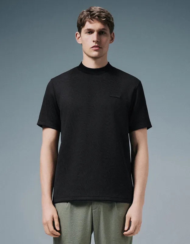 Crew Neck Straight T-Shirt sold by Urban Revivo