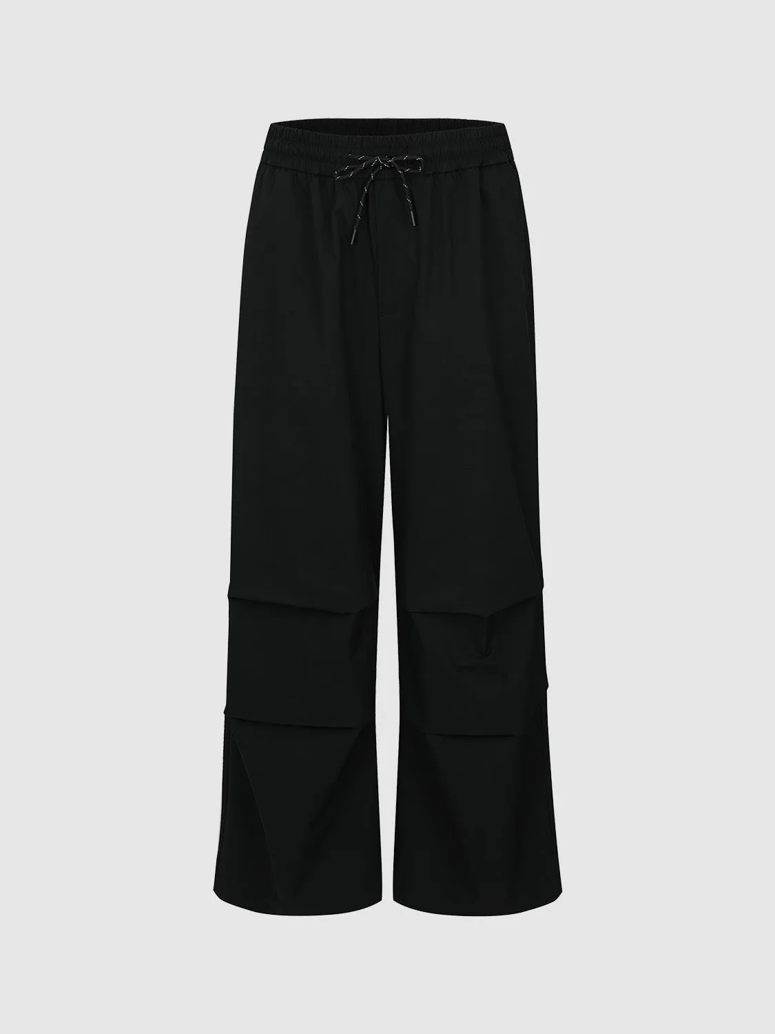 Drawstring Waist Wide-Leg Pants sold by Urban Revivo product image thumbnail 3