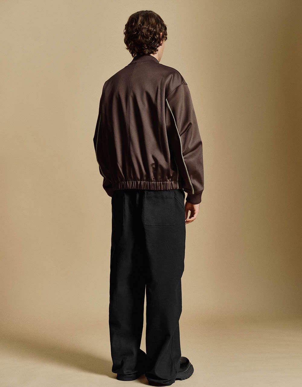 Zipper Front Straight Jacket sold by Urban Revivo product image thumbnail 4