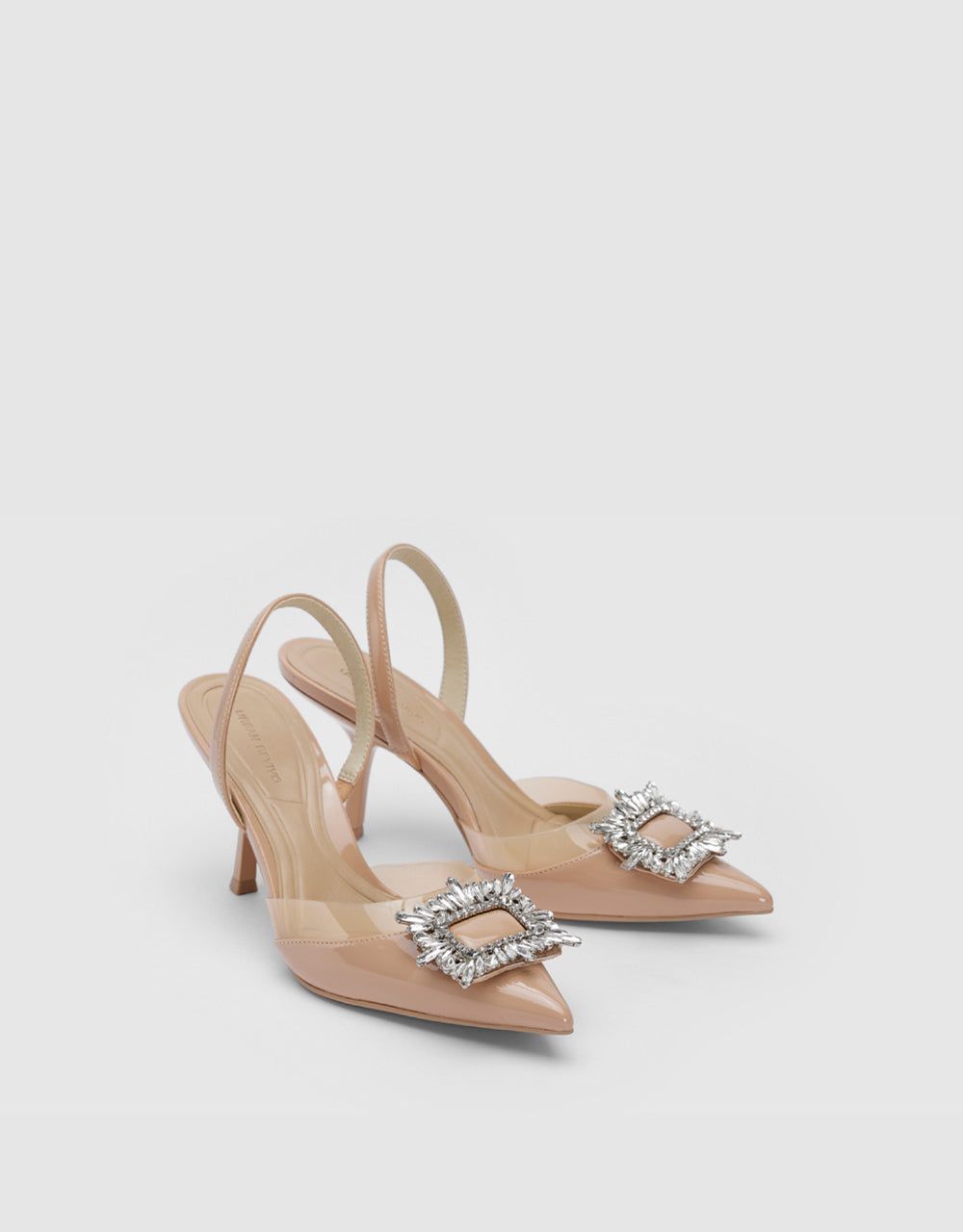 Buckled Décor Slingbacks sold by Urban Revivo