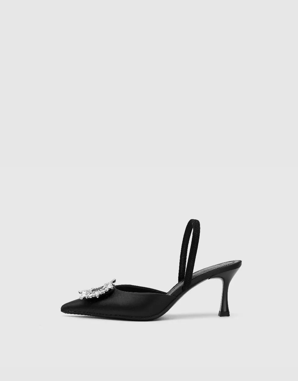 Buckle Décor Pointed Toe Slingbacks sold by Urban Revivo product image thumbnail 2