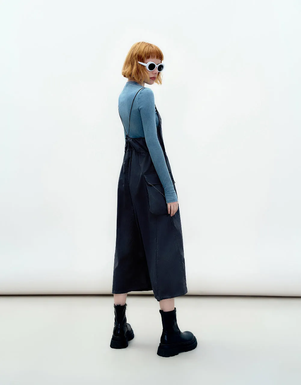 Drawstring Waist A-Line Cami Dress sold by Urban Revivo product image thumbnail 4