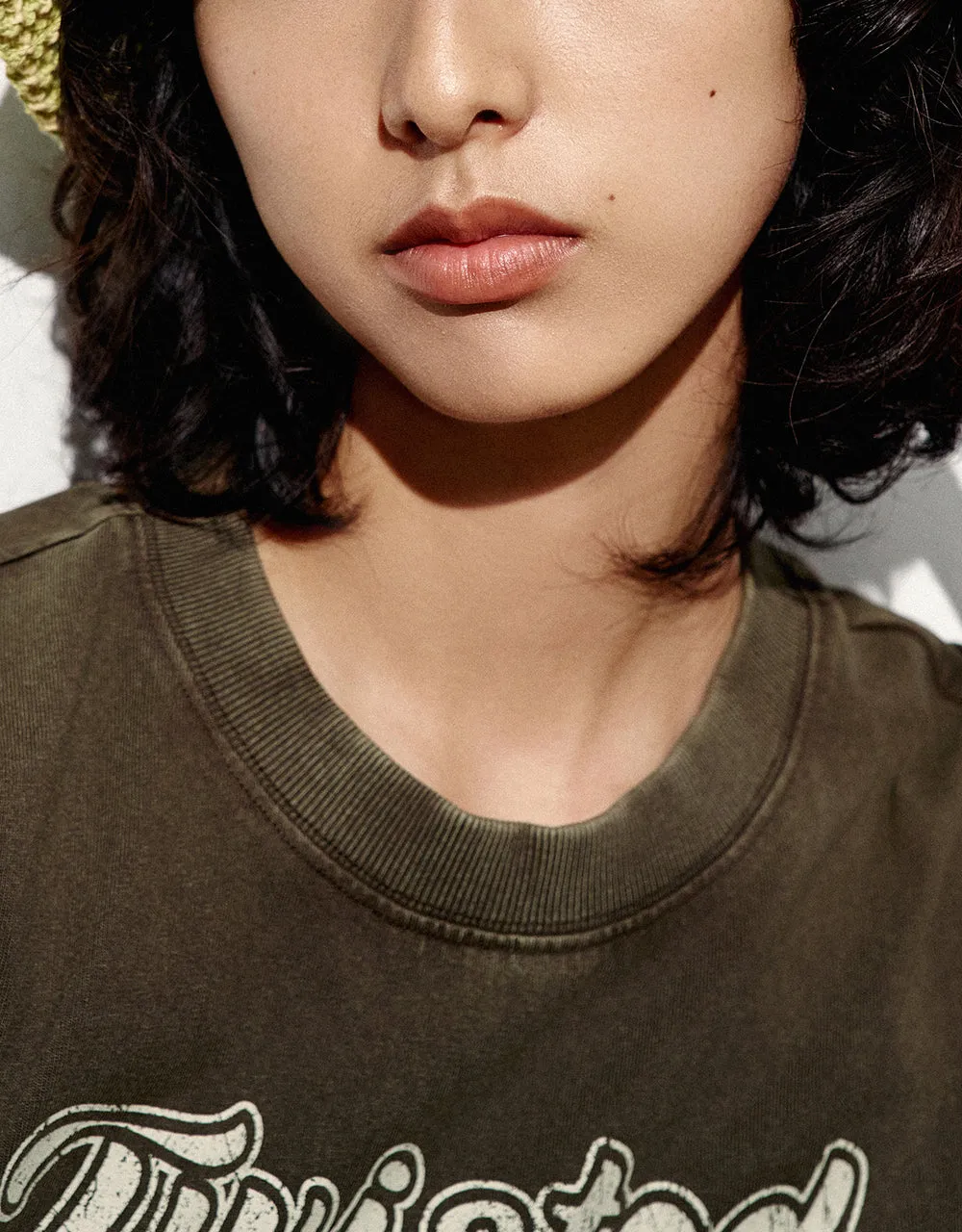 Printed Crew Neck T-Shirt sold by Urban Revivo product image thumbnail 4