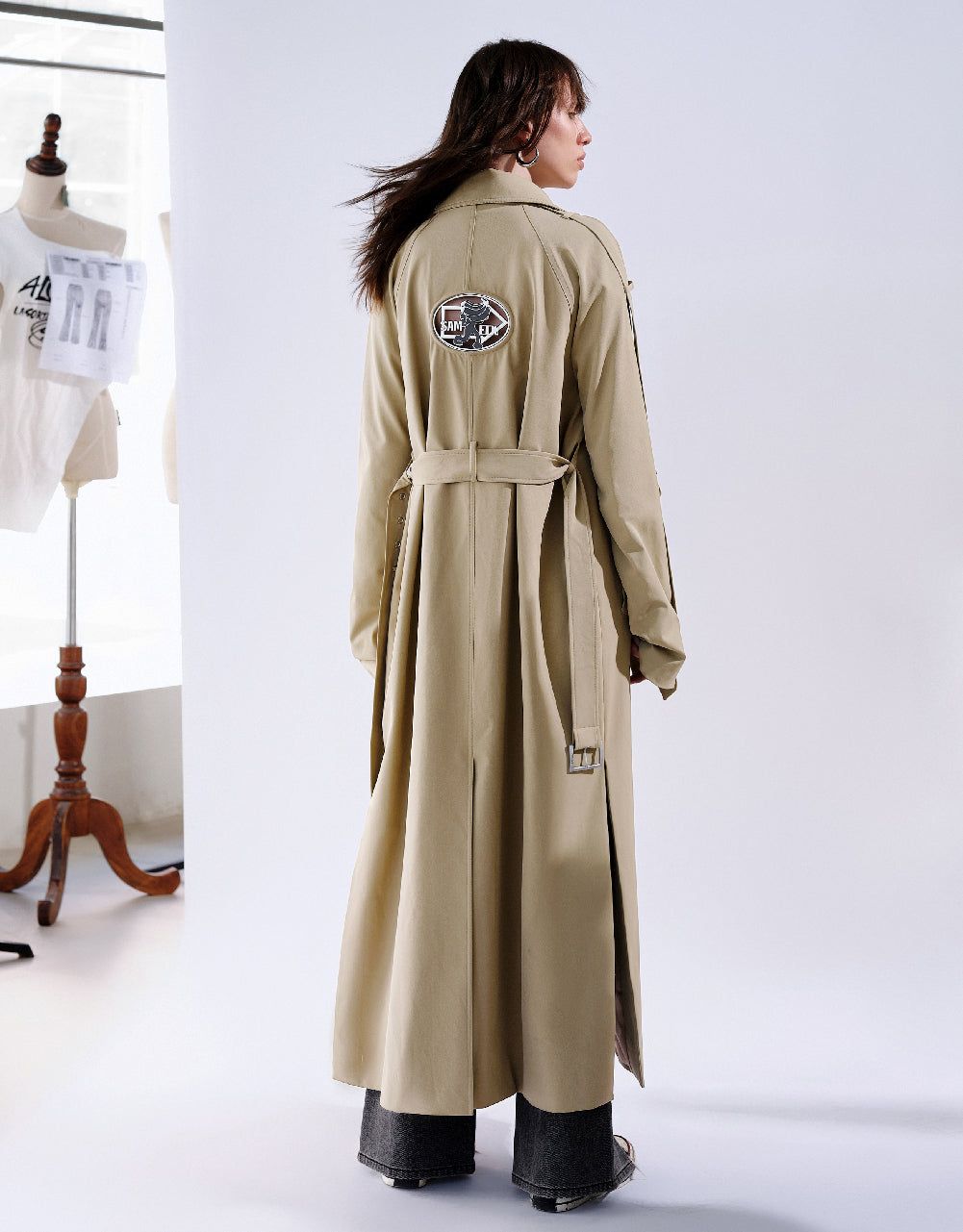 Double Breasted Trench Coat sold by Urban Revivo product image thumbnail 3