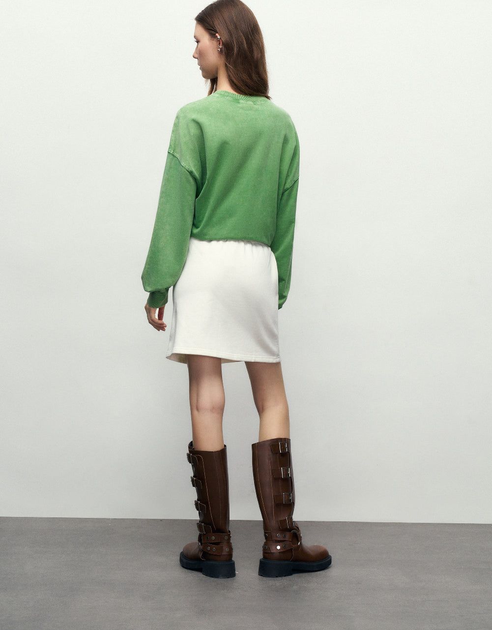 Drawstring Waist Mini A-Line Skirt sold by Urban Revivo product image thumbnail 5