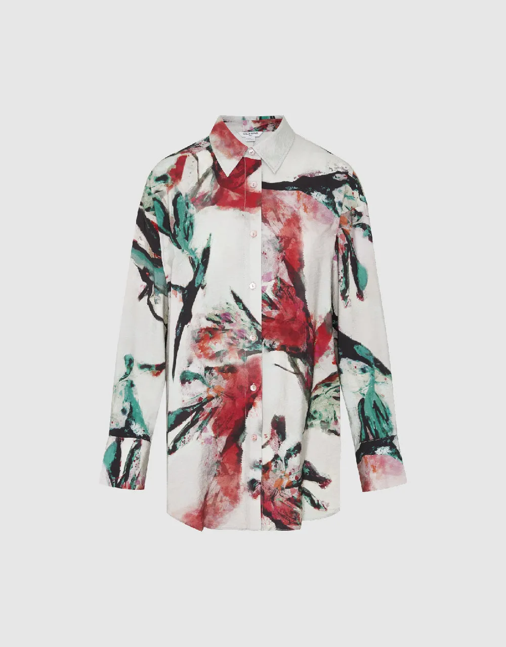 Printed Skinny Shirt sold by Urban Revivo product image thumbnail 2