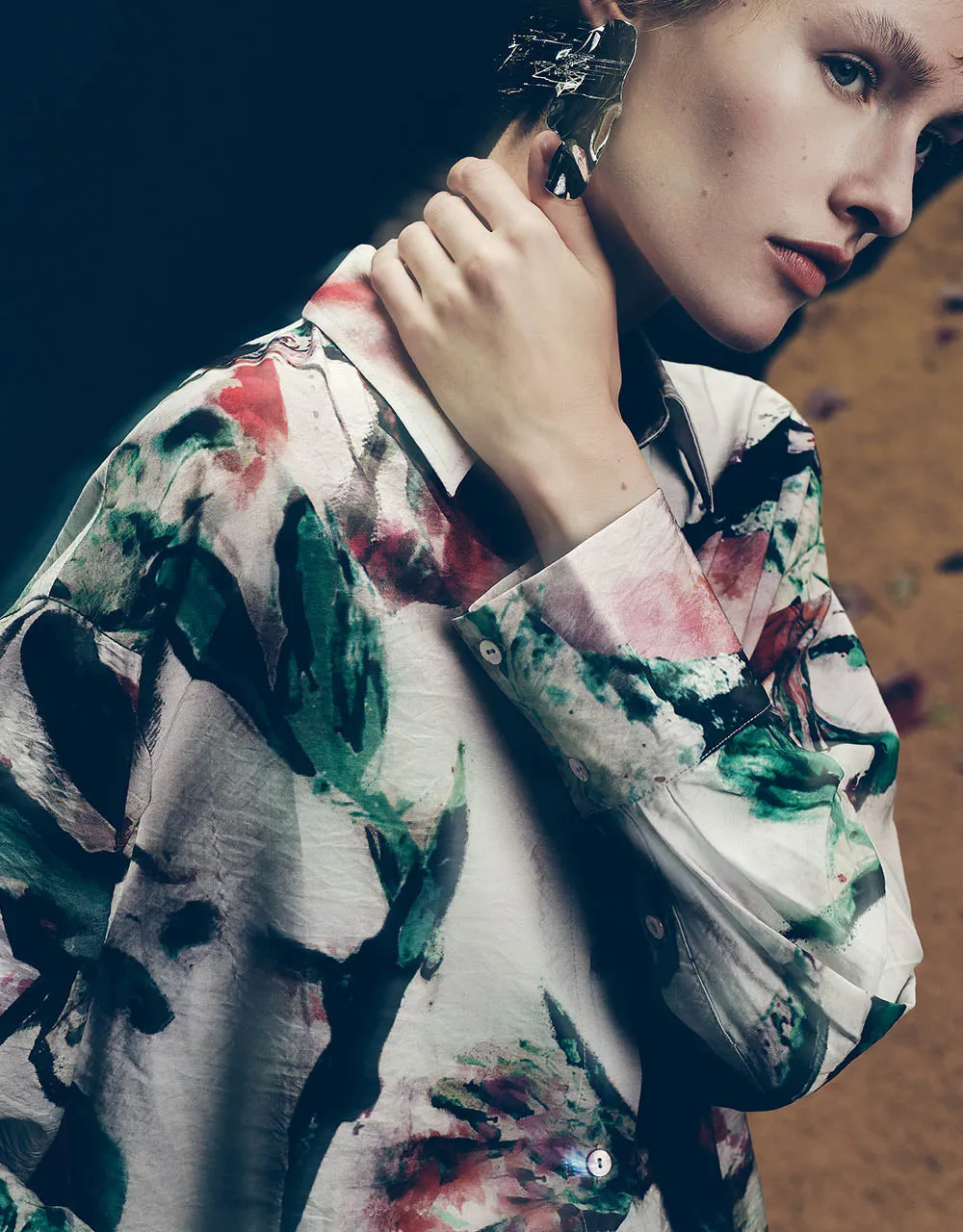 Printed Skinny Shirt sold by Urban Revivo product image thumbnail 4