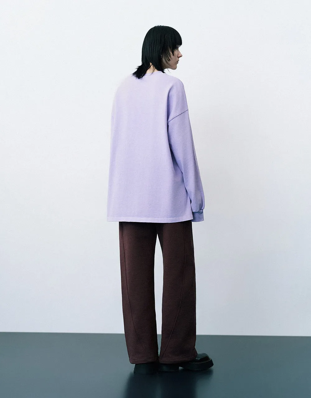 Printed Crew Neck Loose T-Shirt sold by Urban Revivo product image thumbnail 5