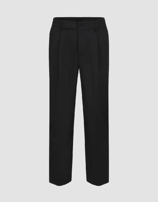 Straight Pants sold by Urban Revivo
