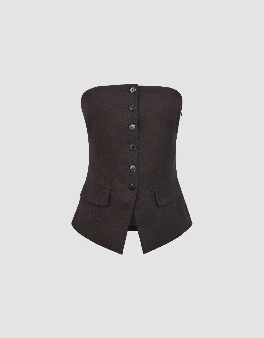 Off-Shoulder Skinny Bandeau Top sold by Urban Revivo product image thumbnail 2