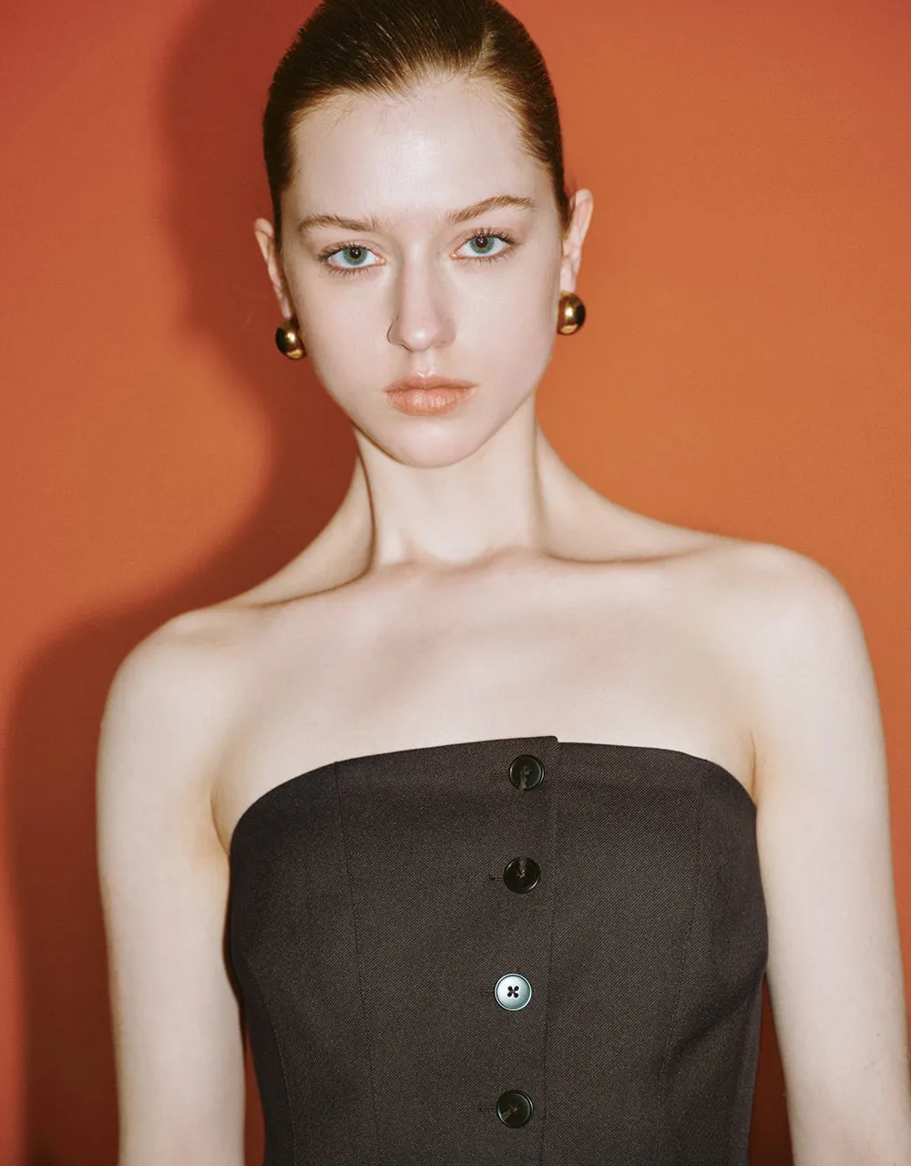 Off-Shoulder Skinny Bandeau Top sold by Urban Revivo product image thumbnail 4