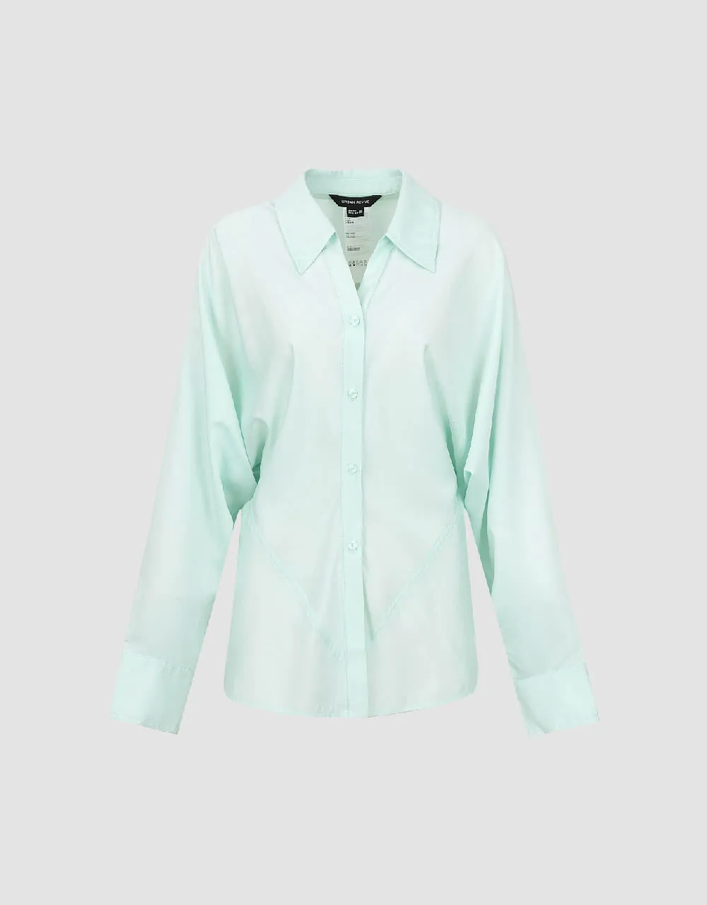 Dolman Sleeve Button Up Skater Shirt sold by Urban Revivo product image thumbnail 2