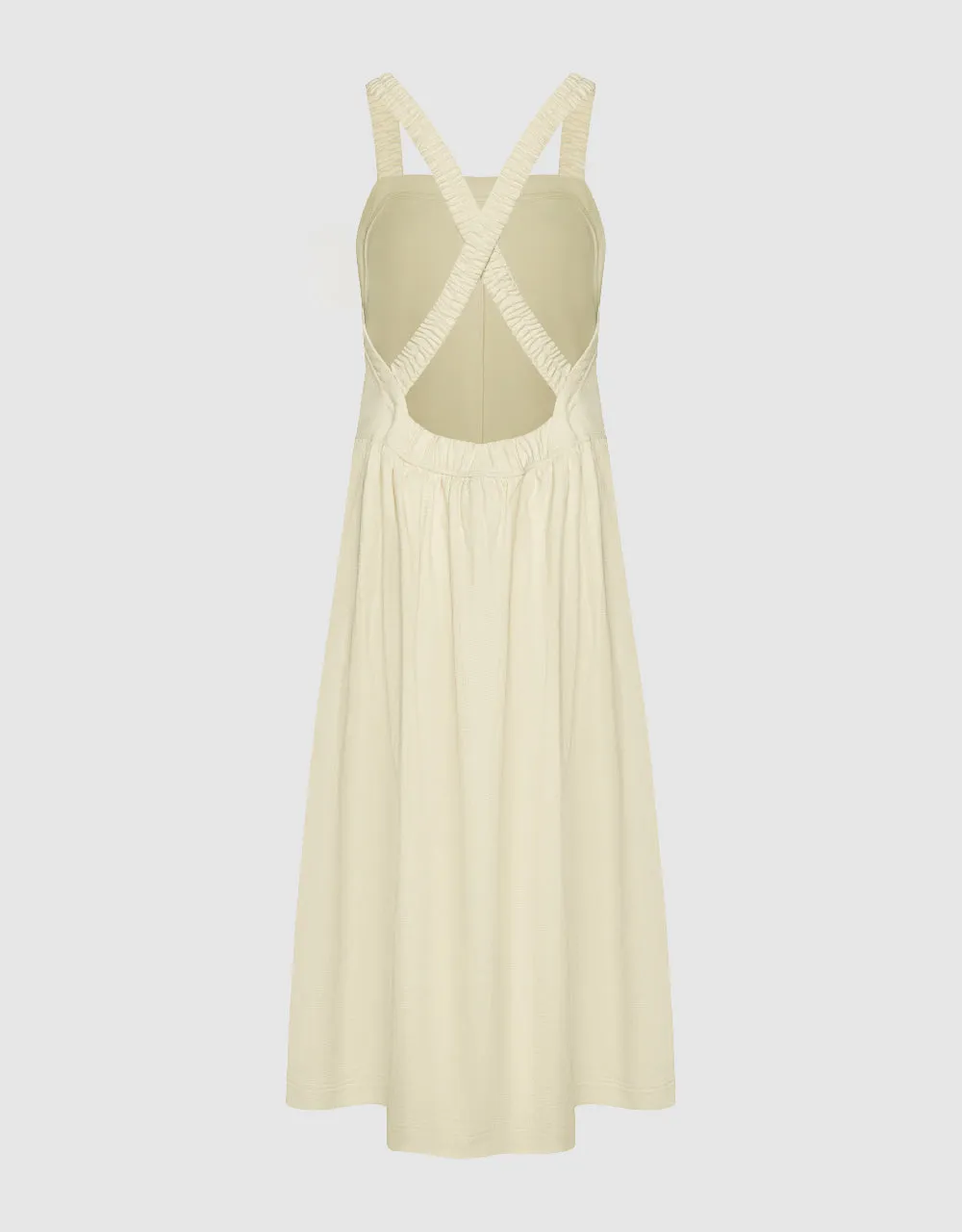 Sleeveless Off-Shoulder A-Line Dress sold by Urban Revivo product image thumbnail 5