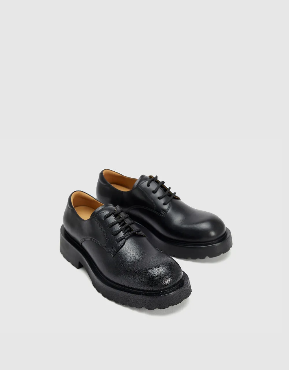 Vegan Leather Derby Shoes sold by Urban Revivo