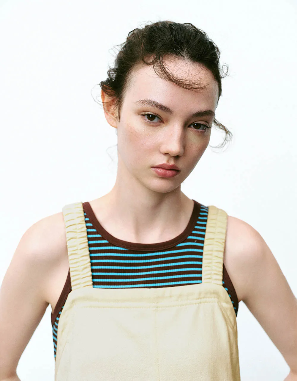 Sleeveless Off-Shoulder A-Line Dress sold by Urban Revivo product image thumbnail 4