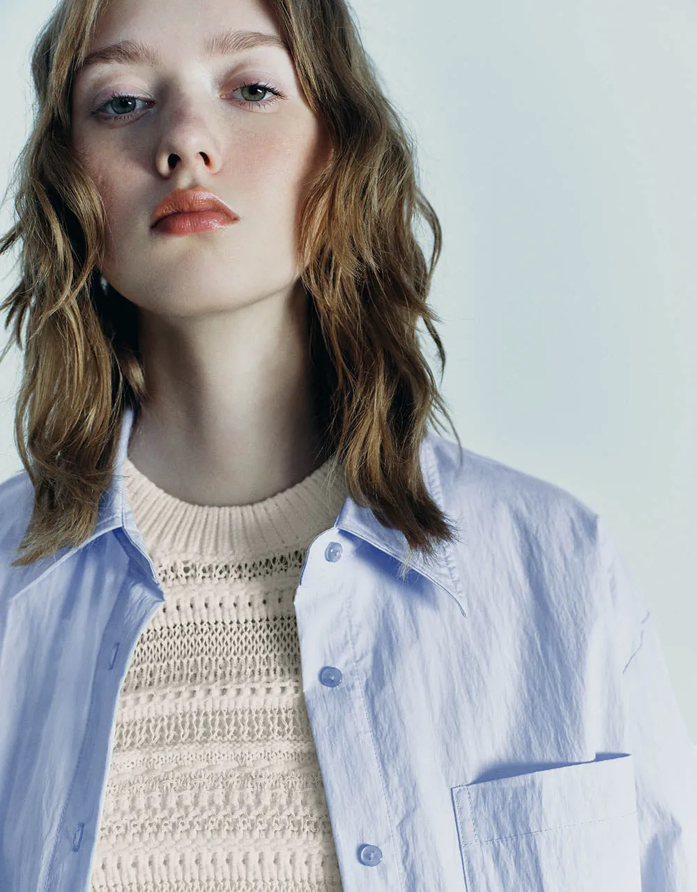 Button Up Straight Shirt sold by Urban Revivo product image thumbnail 4