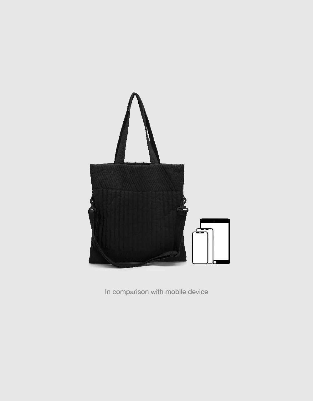 Large Tote Bag sold by Urban Revivo product image thumbnail 2