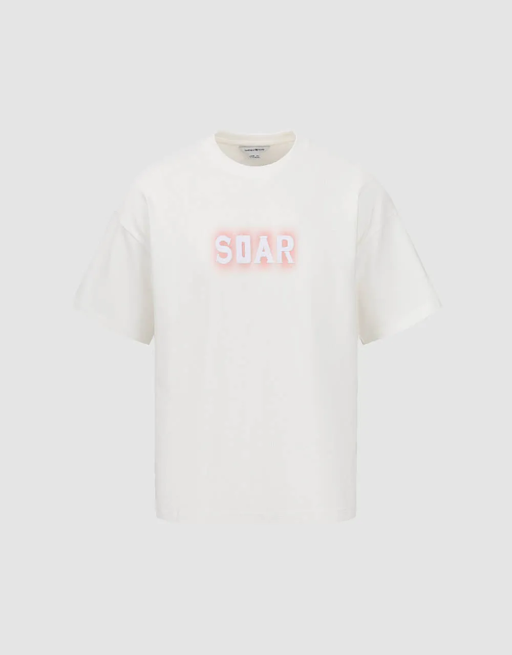 Printed Crew Neck Loose T-Shirt sold by Urban Revivo