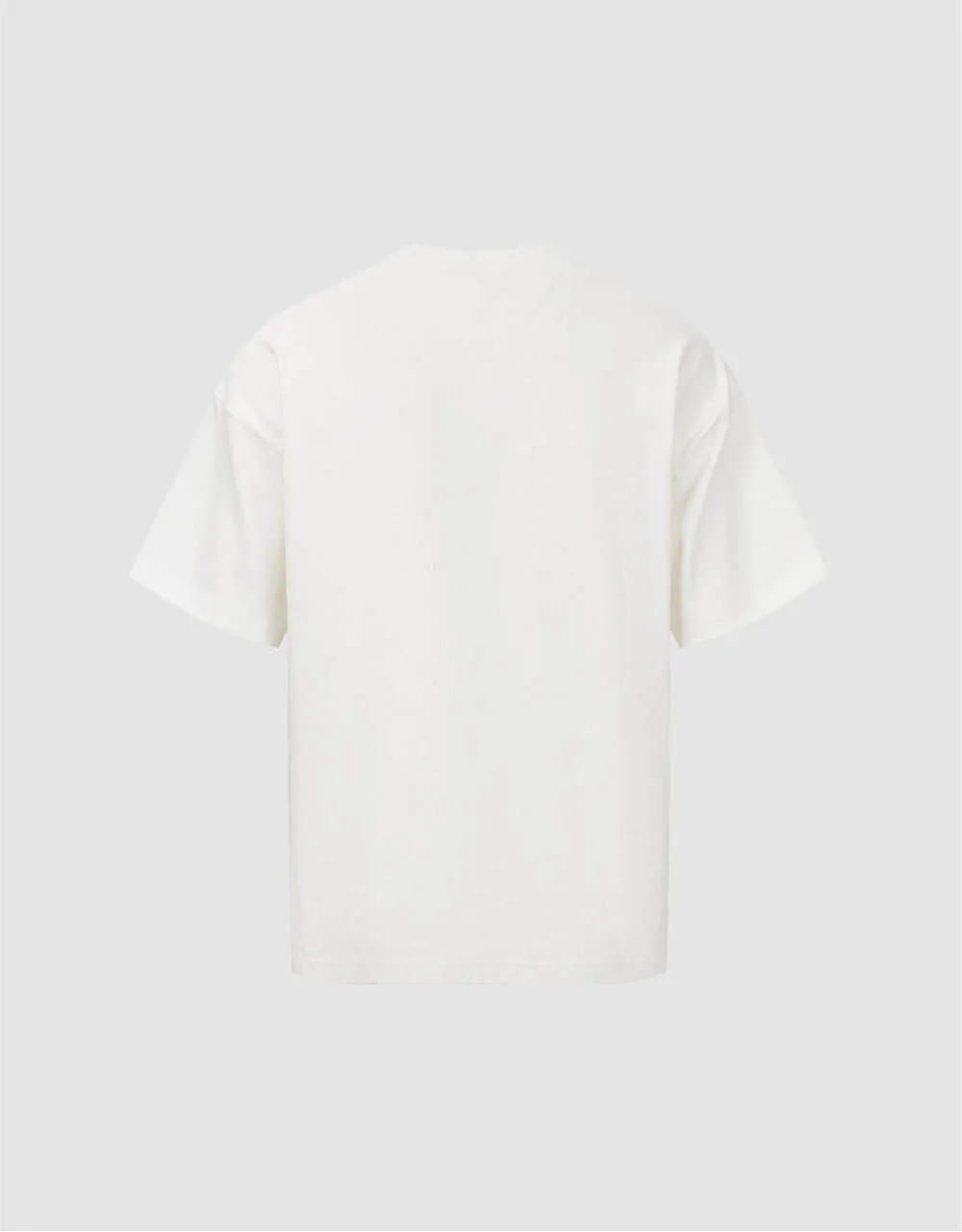 Printed Crew Neck Loose T-Shirt sold by Urban Revivo product image thumbnail 5