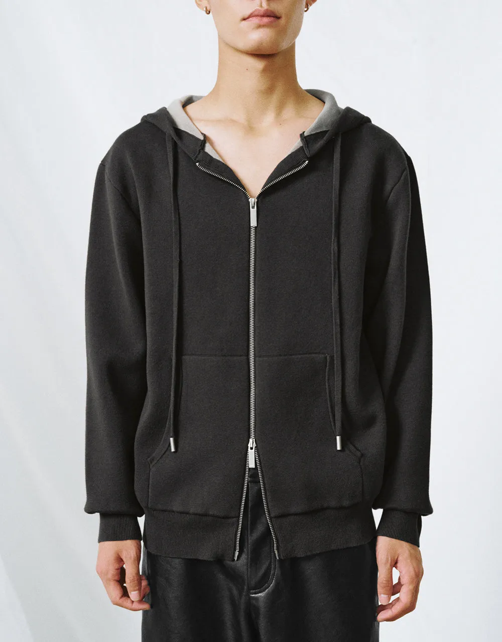 Zipper Front Knitted Cardigan sold by Urban Revivo product image thumbnail 2