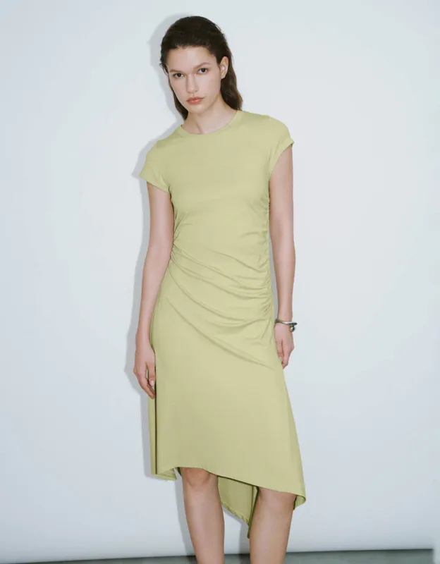 Crew Neck Skinny Dress sold by Urban Revivo