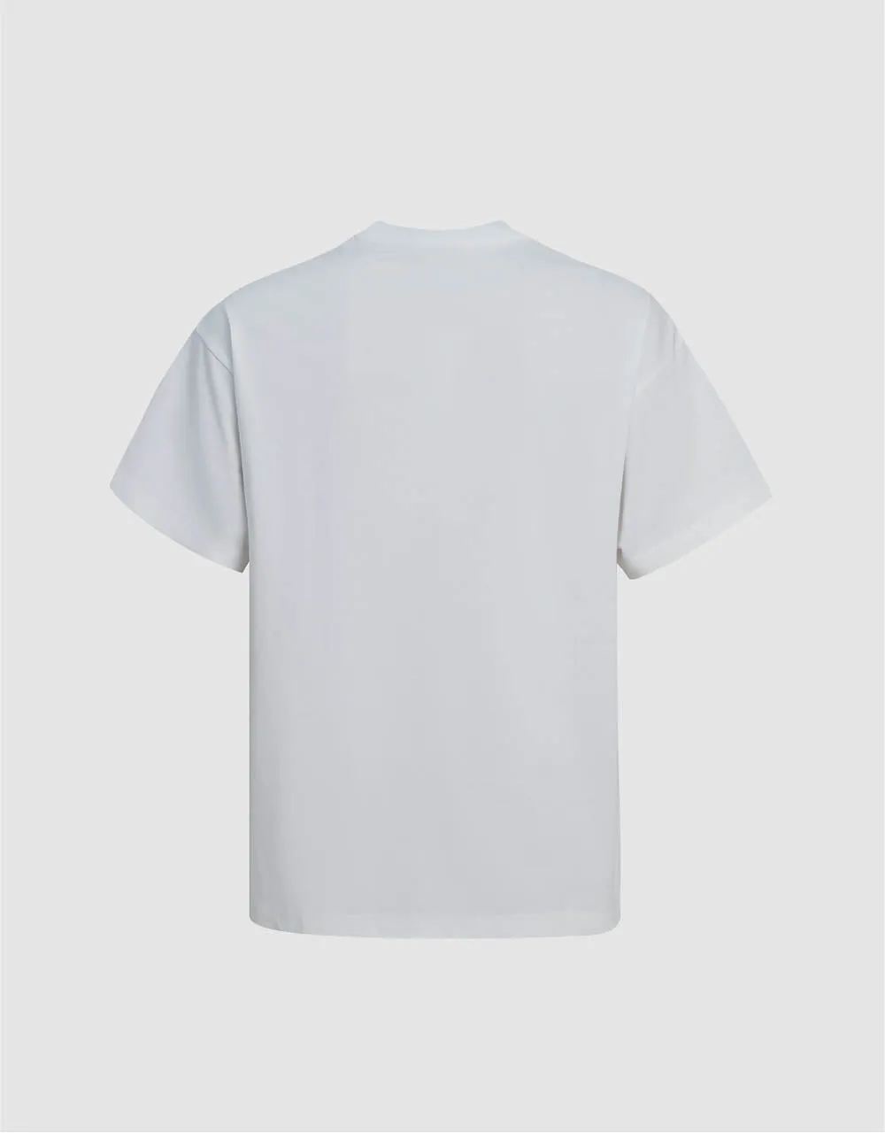Crew Neck Straight T-Shirt sold by Urban Revivo product image thumbnail 5