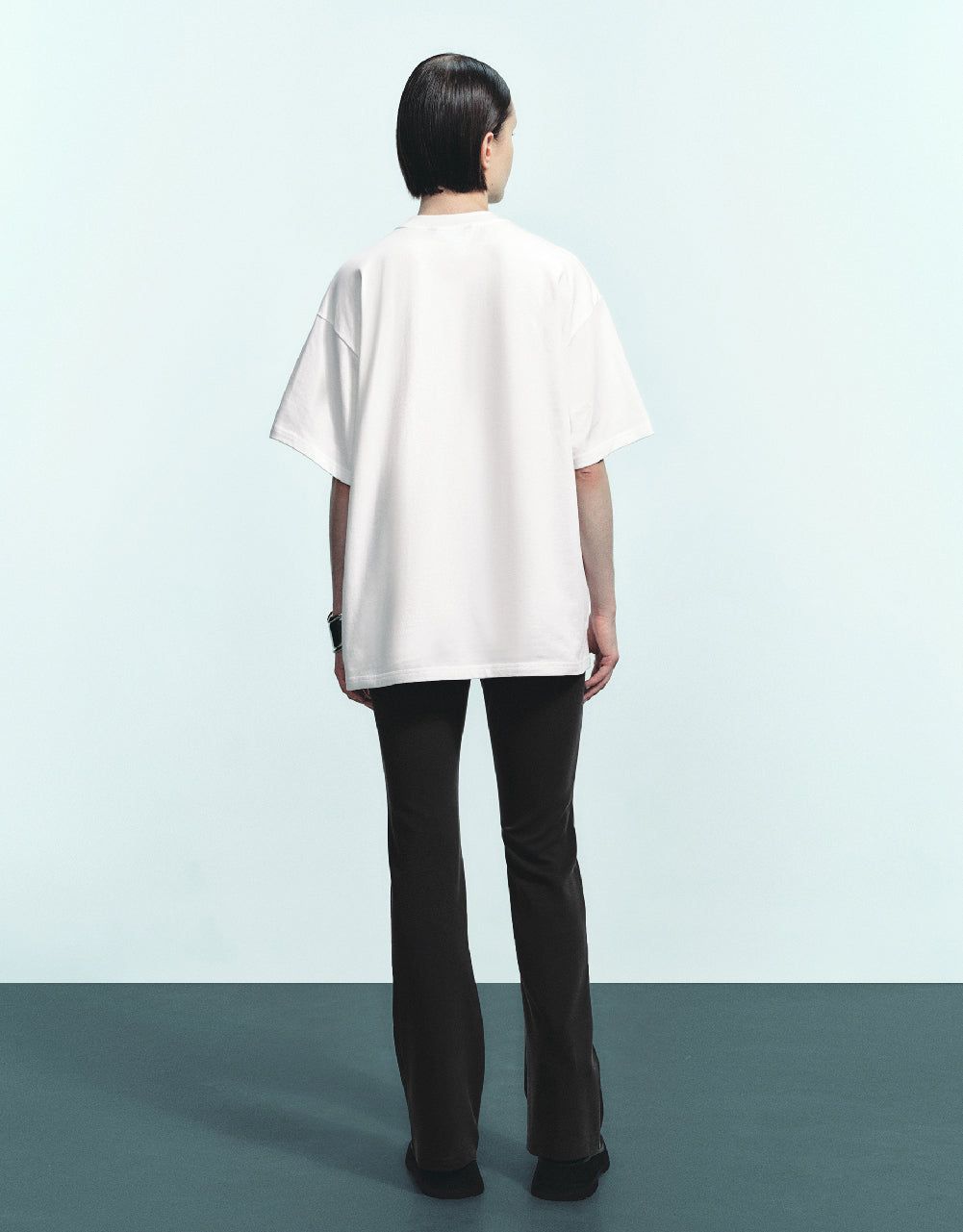 Printed Crew Neck Loose T-Shirt sold by Urban Revivo product image thumbnail 4