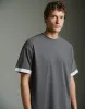 Crew Neck Loose T-Shirt sold by Urban Revivo