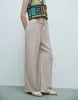 Drawstring Waist Straight Pants sold by Urban Revivo