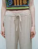 Drawstring Waist Straight Pants sold by Urban Revivo