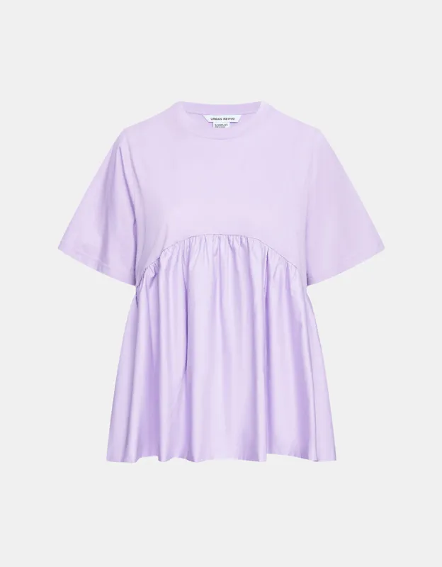 Plain Peplum T-Shirt sold by Urban Revivo