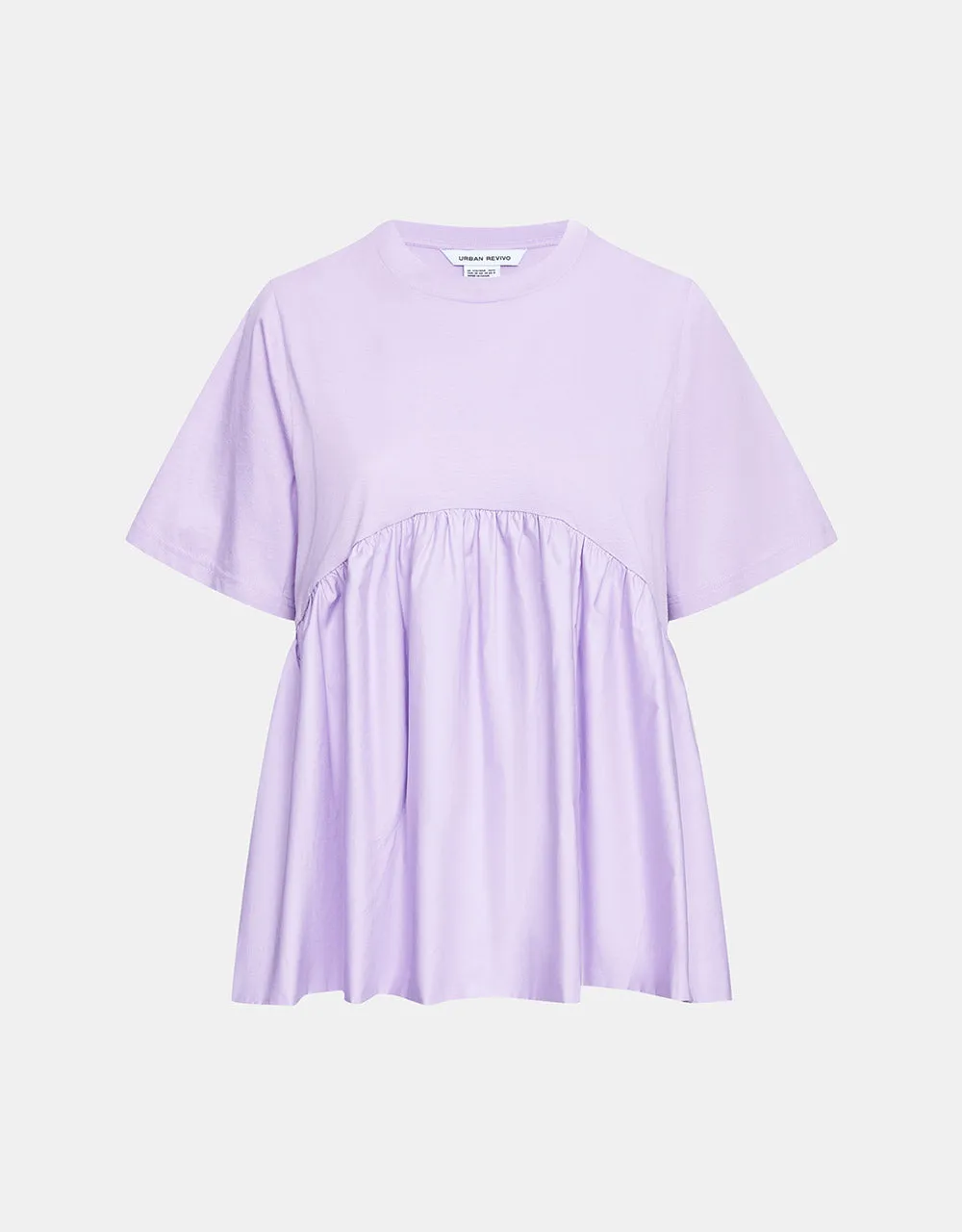 Plain Peplum T-Shirt sold by Urban Revivo