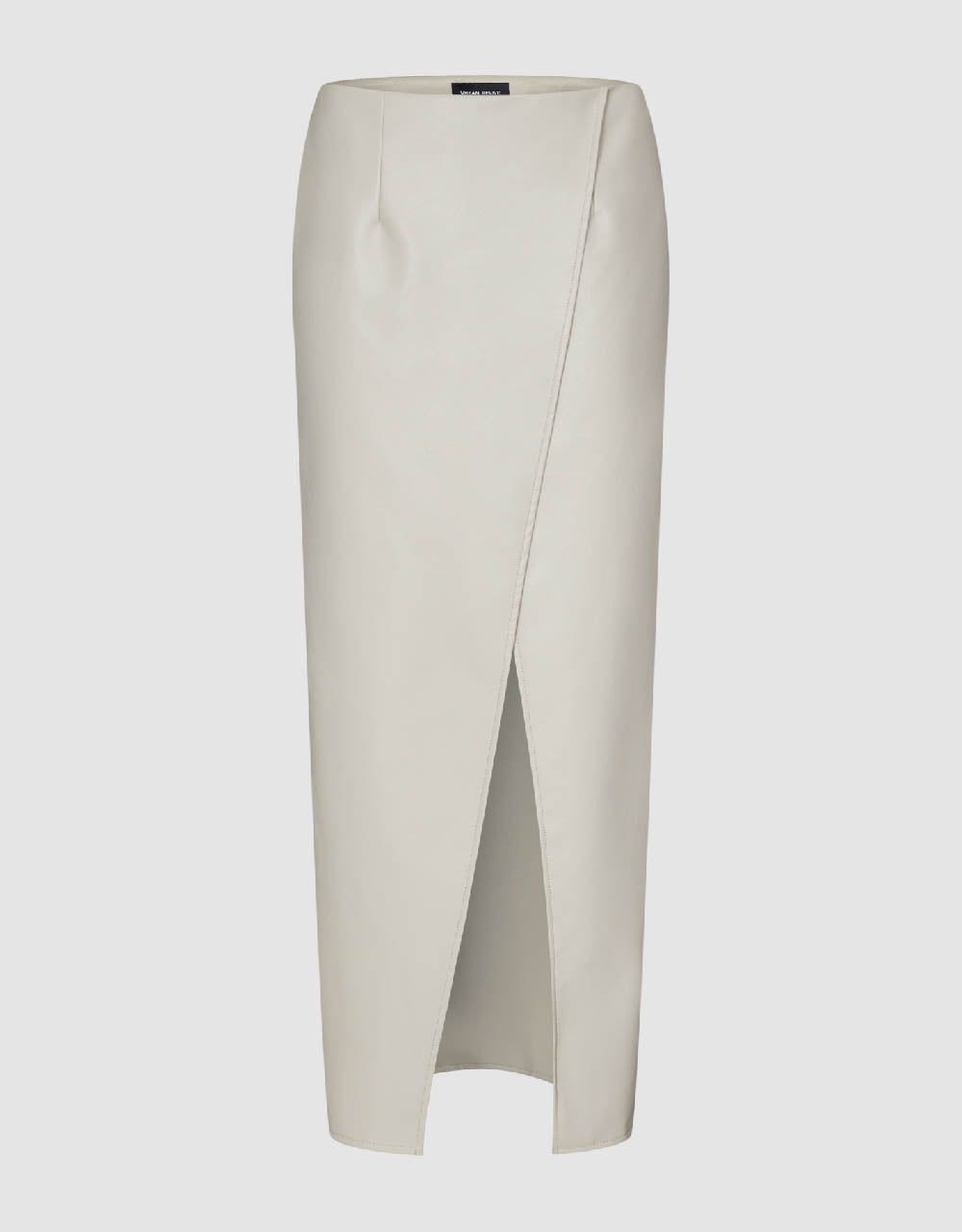 Vegan Leather Midi Straight Skirt sold by Urban Revivo